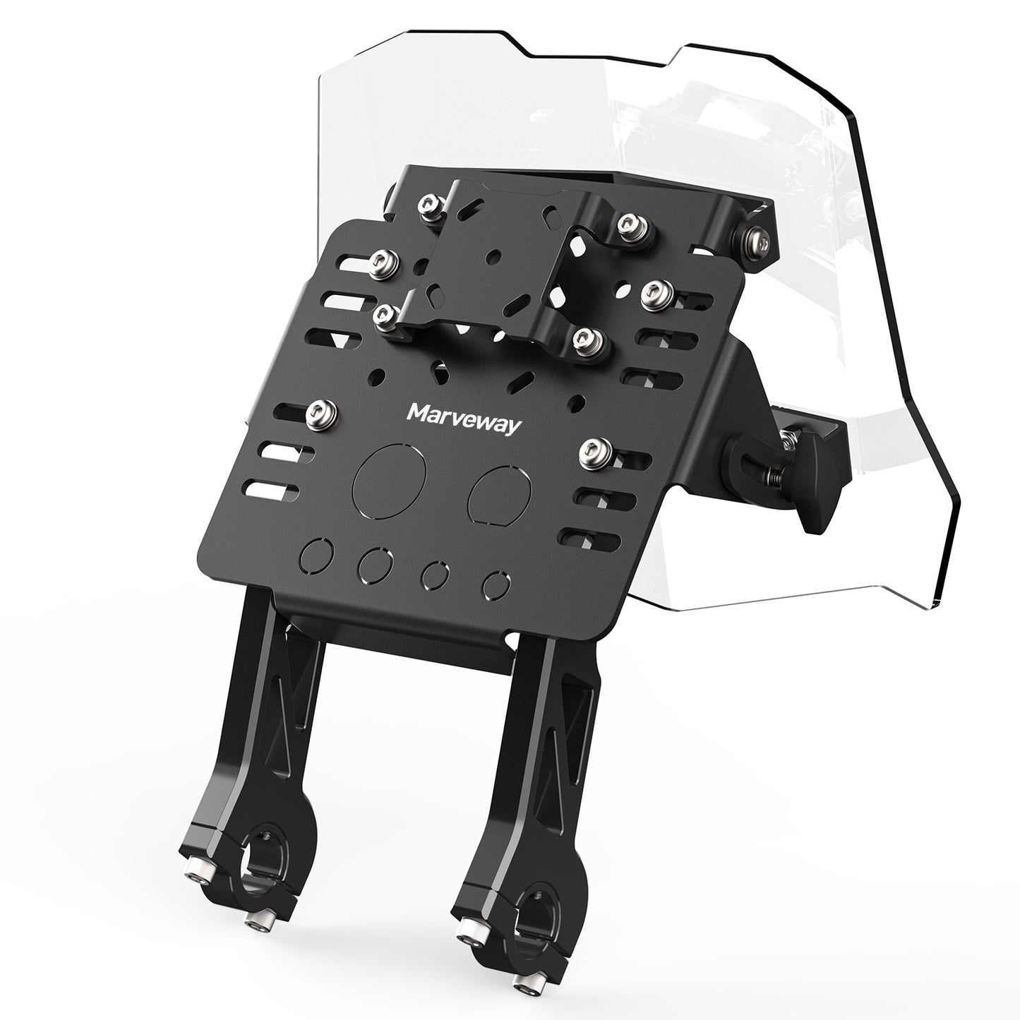 MARVEWAY Universal GPS Mount Bracket Mini Fairing Kit For KTM Husqvarna 125-501 Honda XR650L Beta GasGas Yamaha Kawasaki
