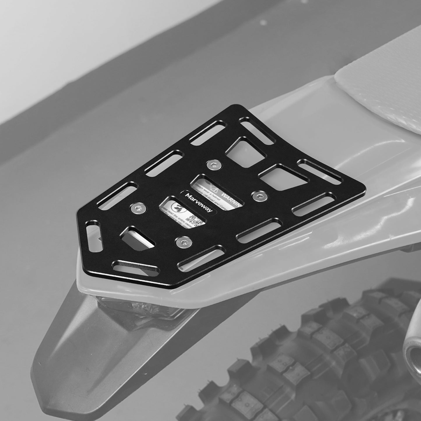 MARVEWAY Universal Tail Rack For Dirt Dualsport Enduro Bike For KTM Husqvarna Beta GasGas Honda Yamaha