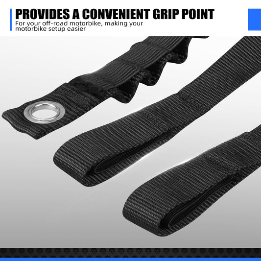 MARVEWAY Front Rear Lift Pull Strap Kit For KTM Husqvarna GasGas 2023-2024