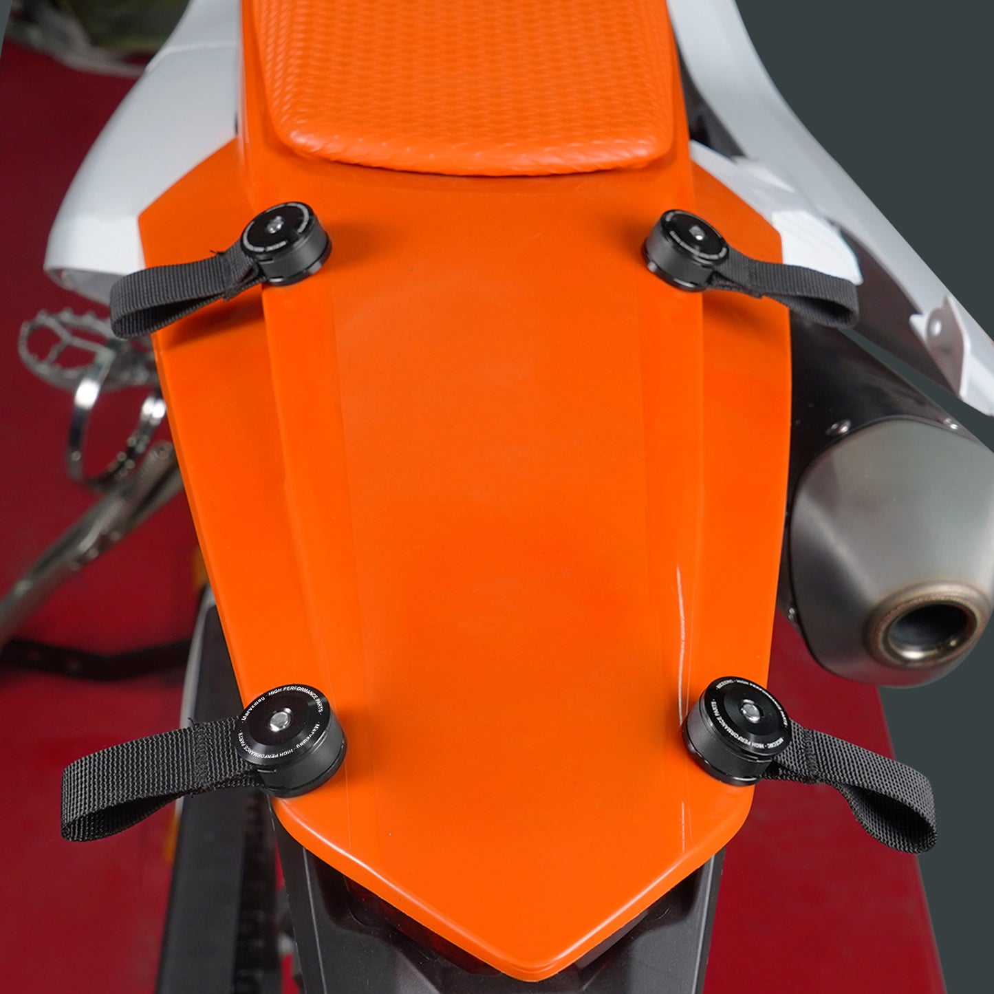 MARVEWAY Rear Luggage OS Rack Loops Kit For KTM Husqvarna Gas Gas Beta Honda Yamaha Off-Road Panniers