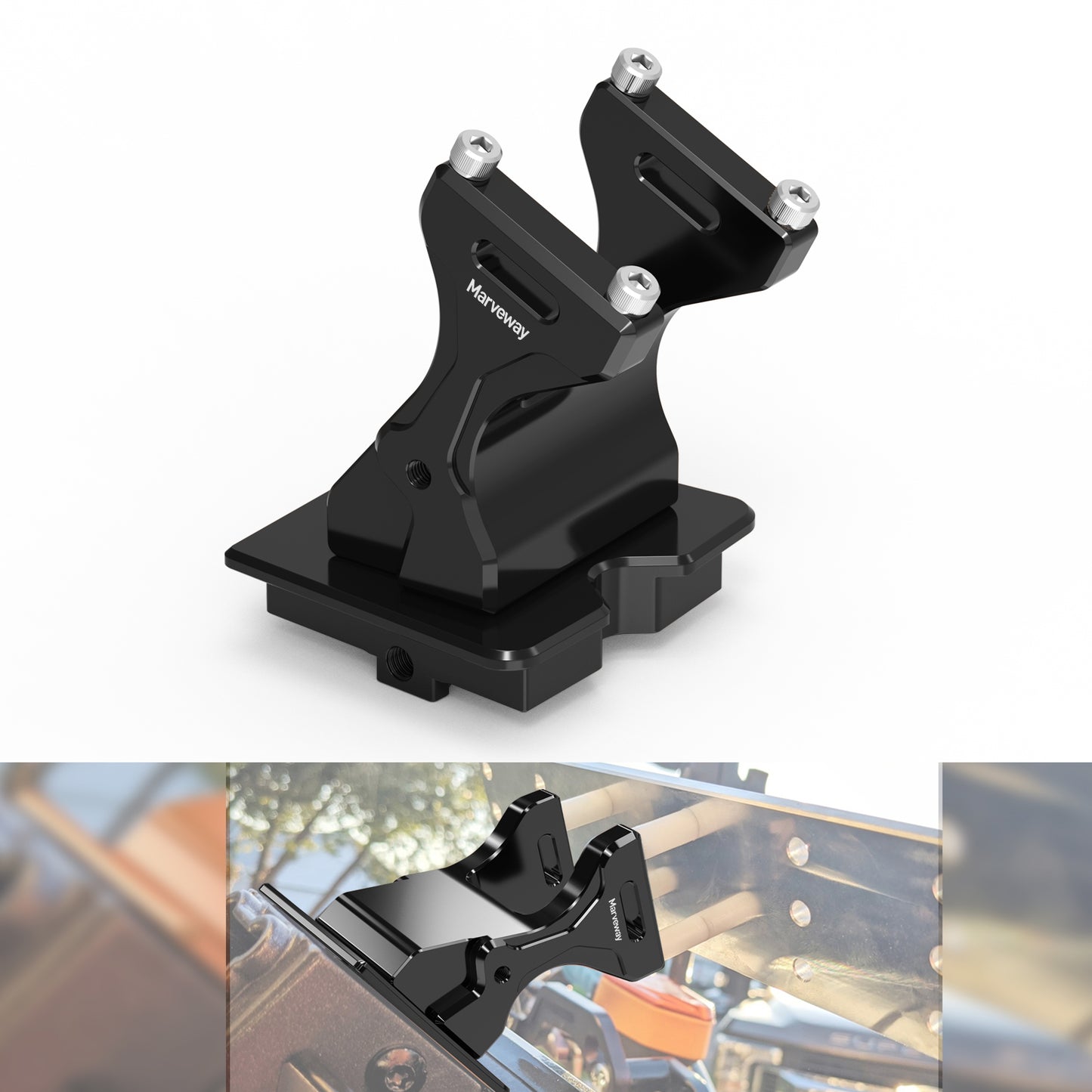 MARVEWAY GPS Mount Phone Bracket Holder For KTM 790 890 Adventure R 19-22 Husqvarna NORDEN 901 22-23