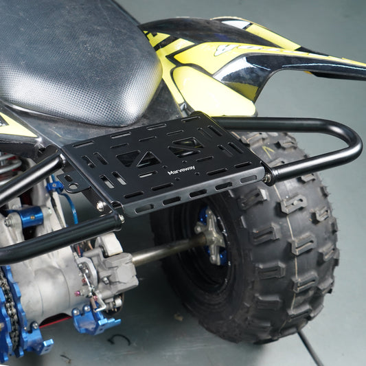 MARVEWAY ATV Rear Grab Bar Luggage Rack For Yamaha Raptor 700/700R 2006-2024