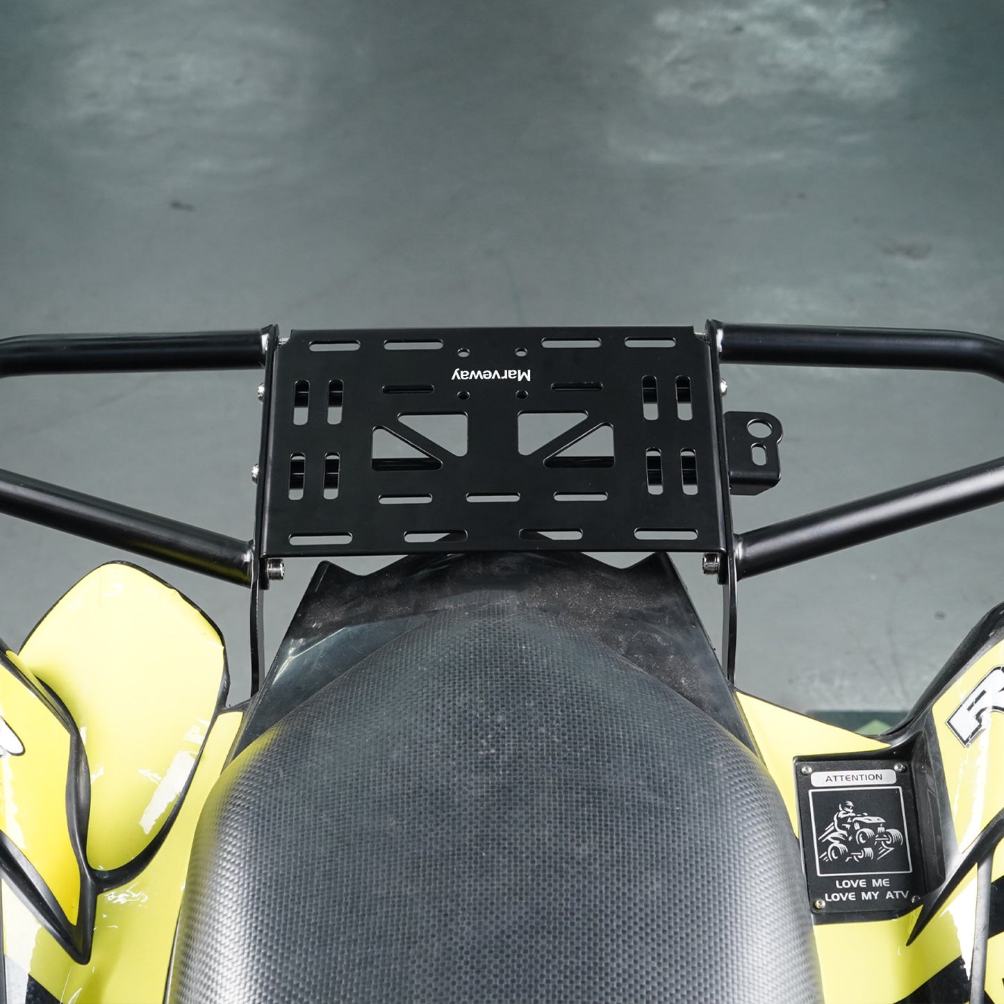 MARVEWAY ATV Rear Grab Bar Luggage Rack For Yamaha Raptor 700/700R 2006-2024