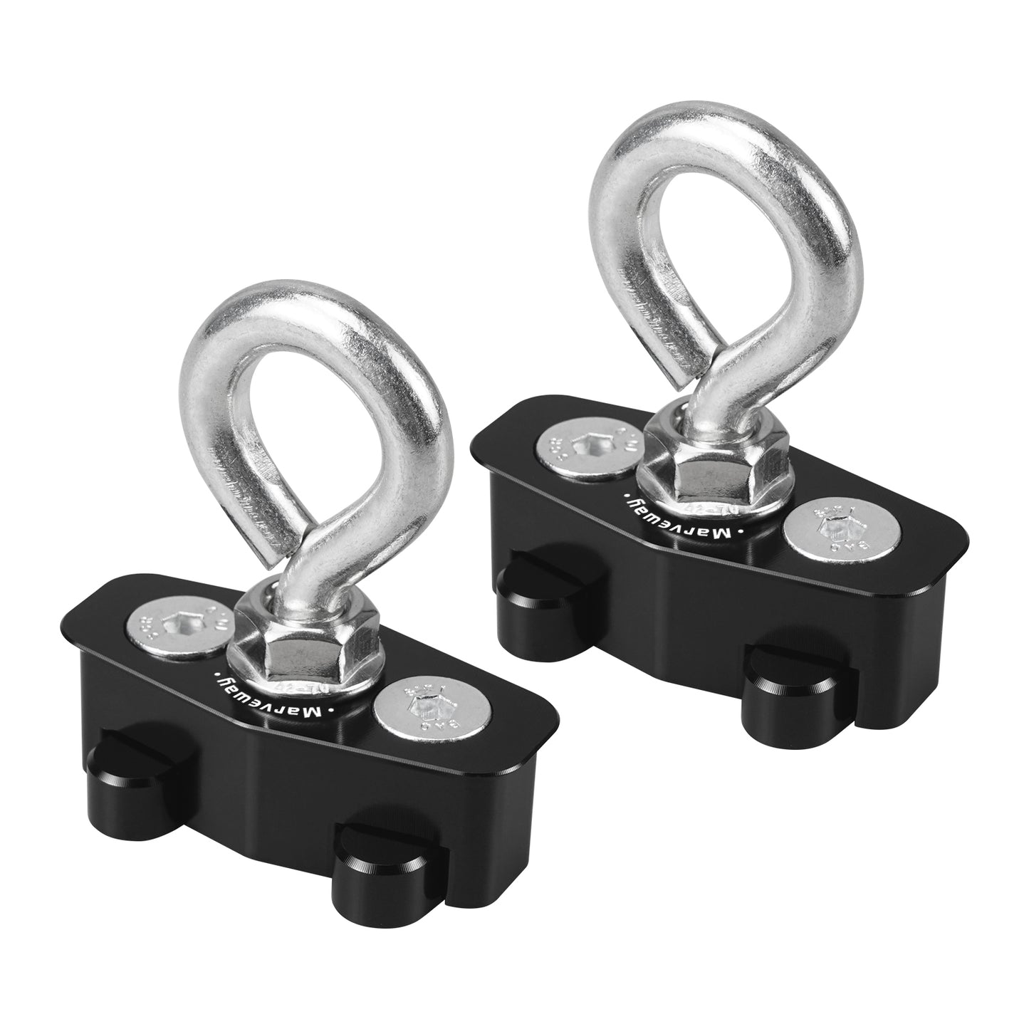 MARVEWAY UTV Lock Tie Down LinQ Anchors Cargo Hook Mount Kit For Can Am Maverick X3