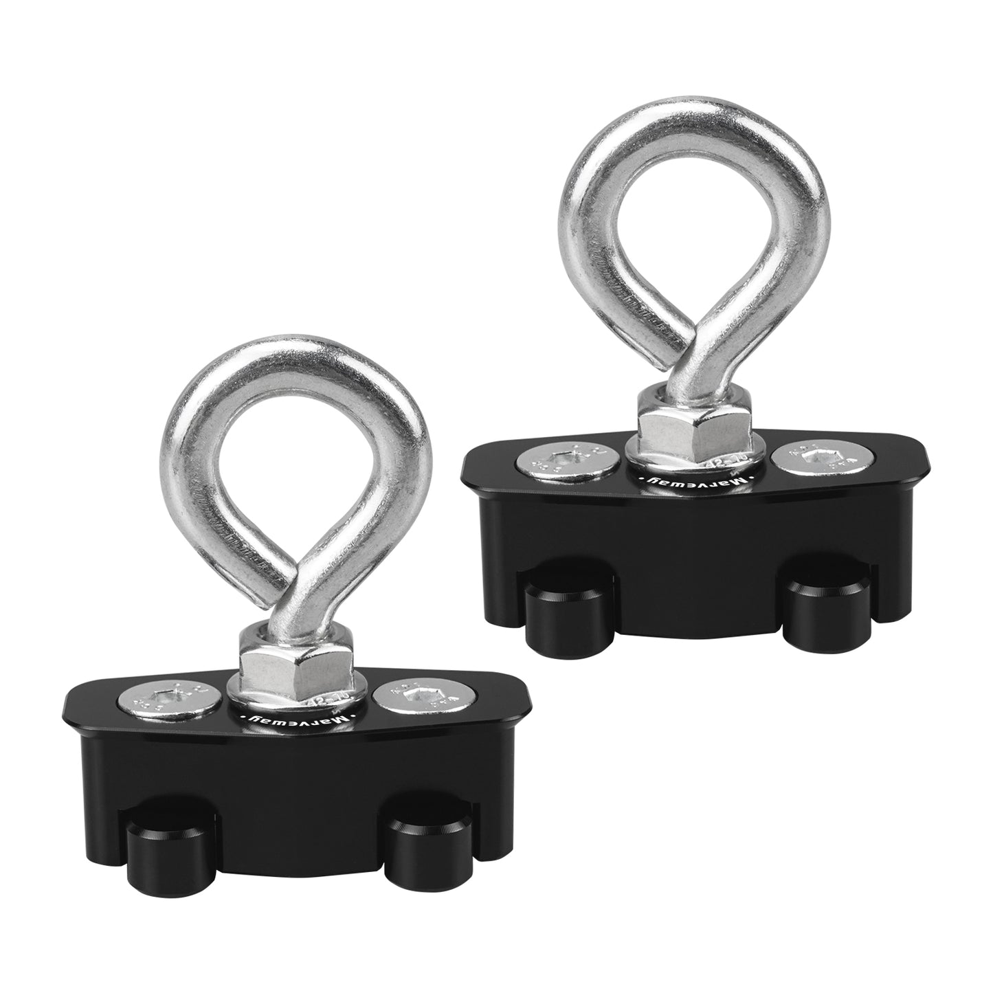 MARVEWAY UTV Lock Tie Down LinQ Anchors Cargo Hook Mount Kit For Can Am Maverick X3