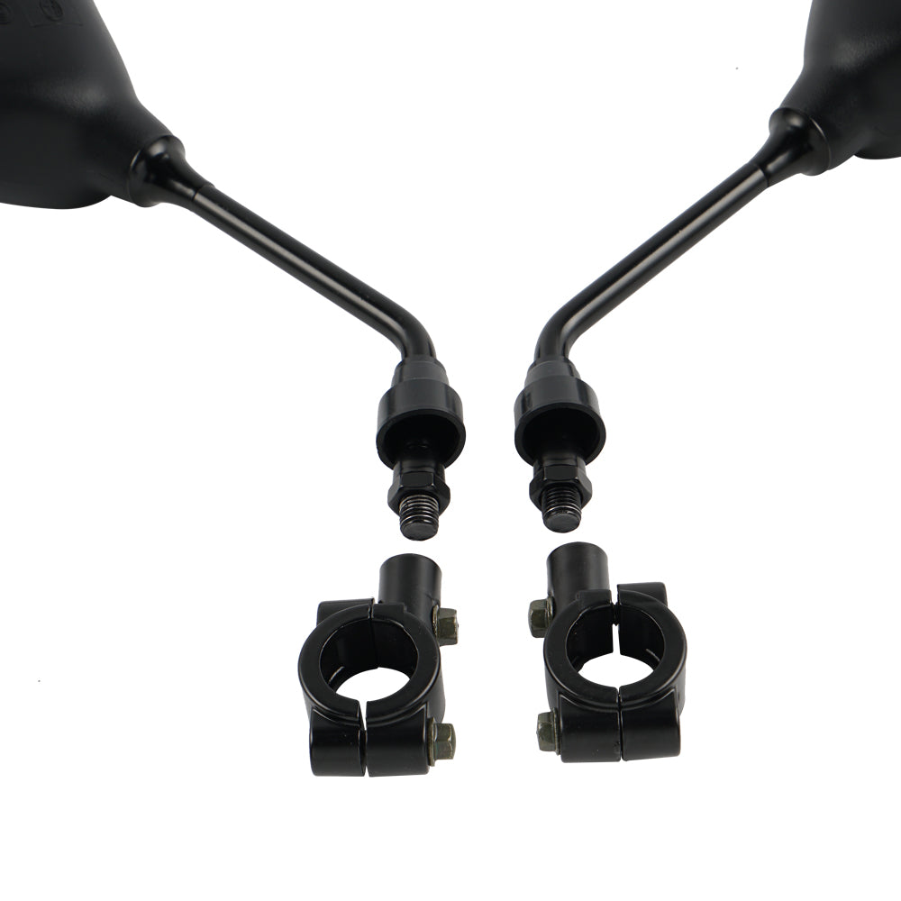 MARVEWAY ATV 7/8" Universal Rear View Side Mirrors For Can Am Outlander Yamaha Polaris Honda