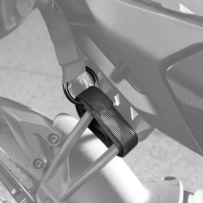 MARVEWAY Motorcycle Universal Off-Road Soft Bag Tie Down Straps Retention Rings