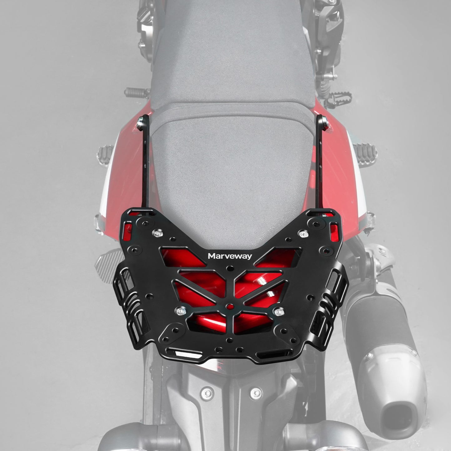 MARVEWAY Rear Luggage Rack Frame for Yamaha Tenere 700 /XTZ700 2019-2024