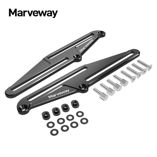 MARVEWAY Windscreen Adjusters Windshield Bracket For Yamaha Tenere 700 /XTZ700 2019-2024