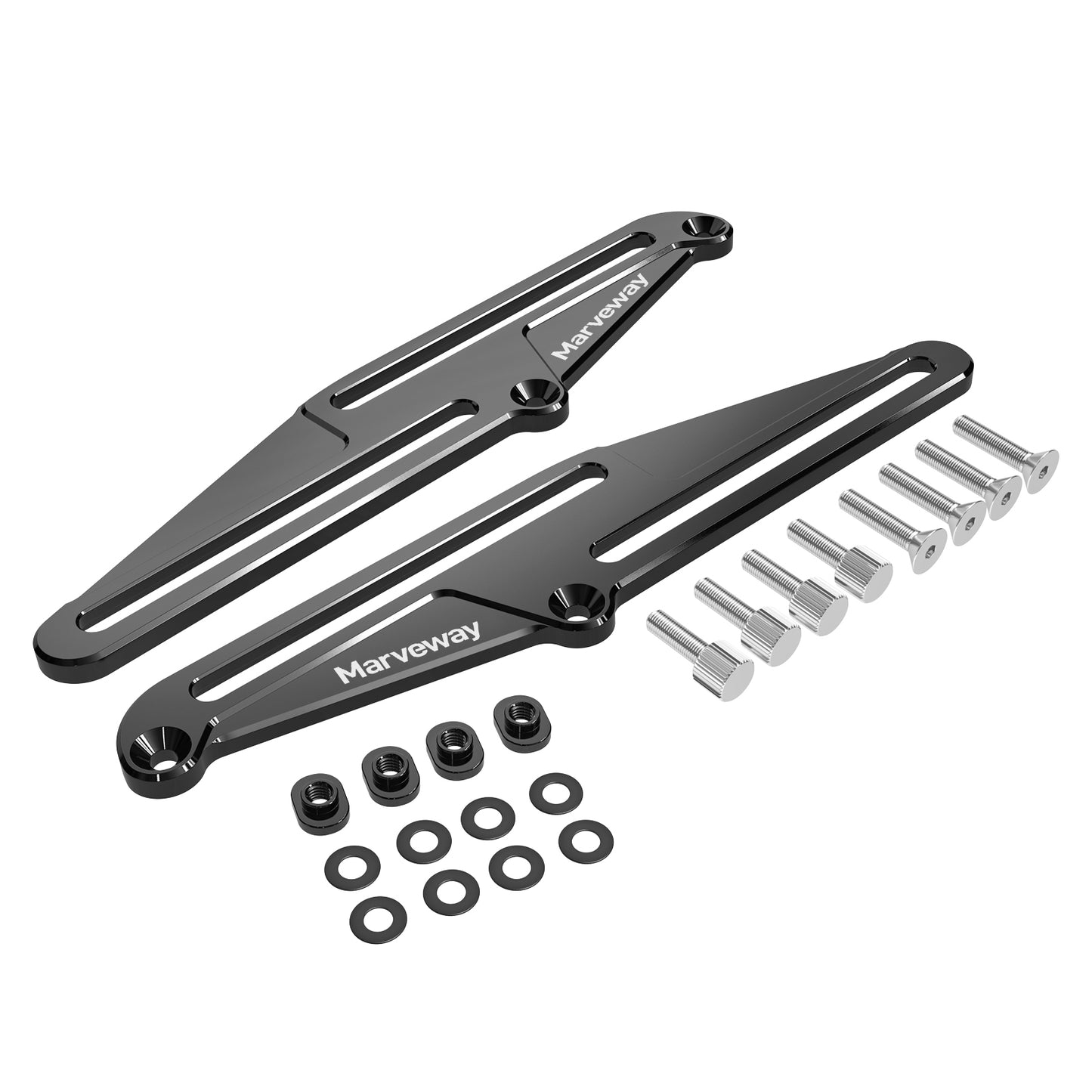 MARVEWAY Windscreen Adjusters Windshield Bracket For Yamaha Tenere 700 /XTZ700 2019-2024