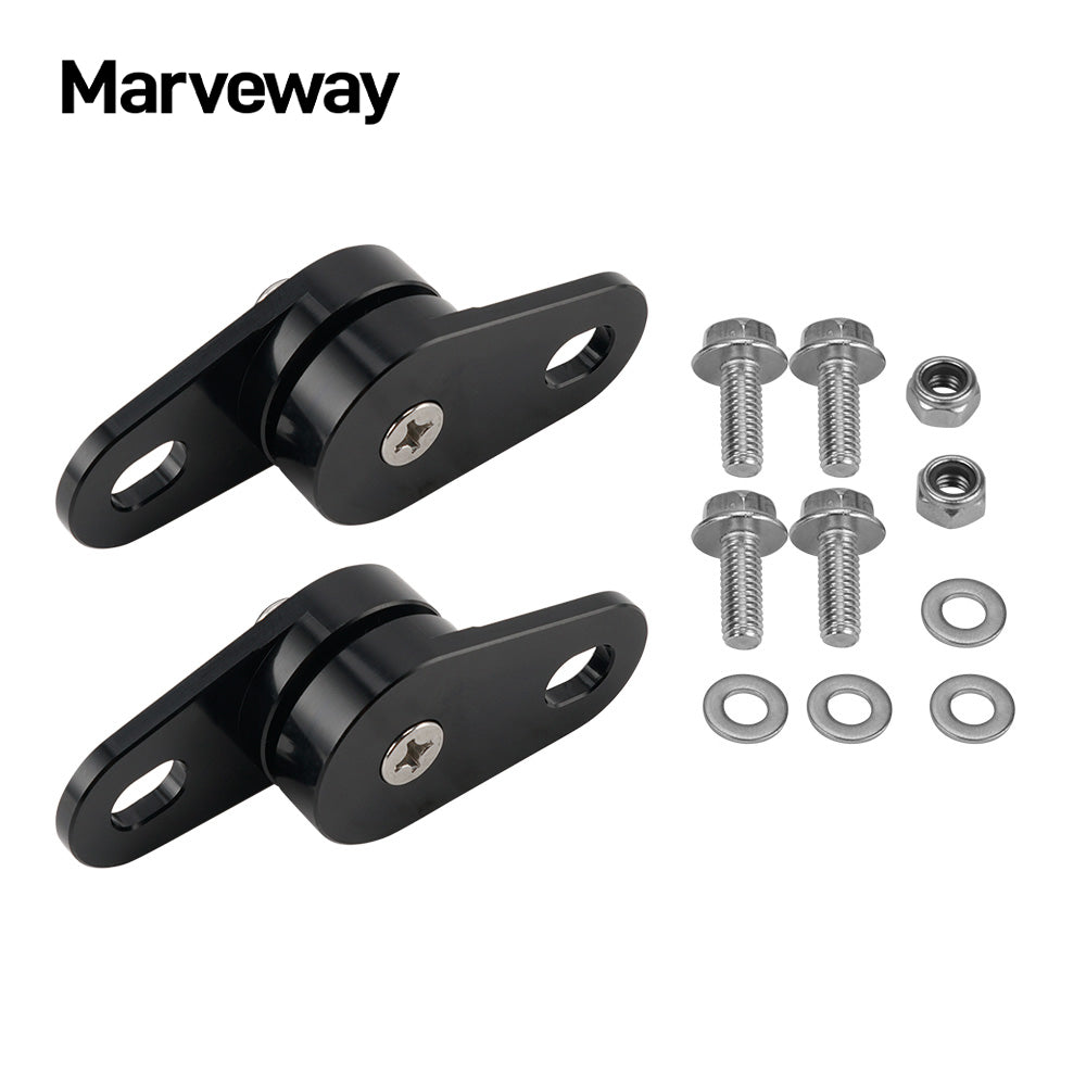 MARVEWAY ATV Exhaust Muffler Pipe Stays Mounts Hangers Bracket For Yamaha Banshee 350