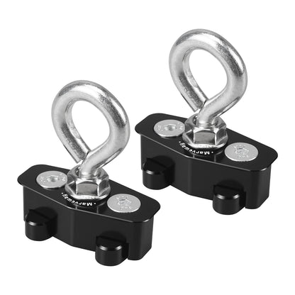 MARVEWAY UTV Lock Tie Down LinQ Anchors Cargo Hook Mount Kit For Can Am Maverick X3