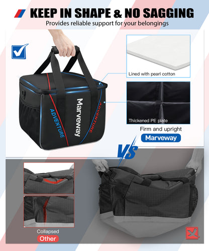 MARVEWAY Motorcycle Top Box Inner Liner Top Box Luggage Bag For BMW F850GS R1250GS ADV