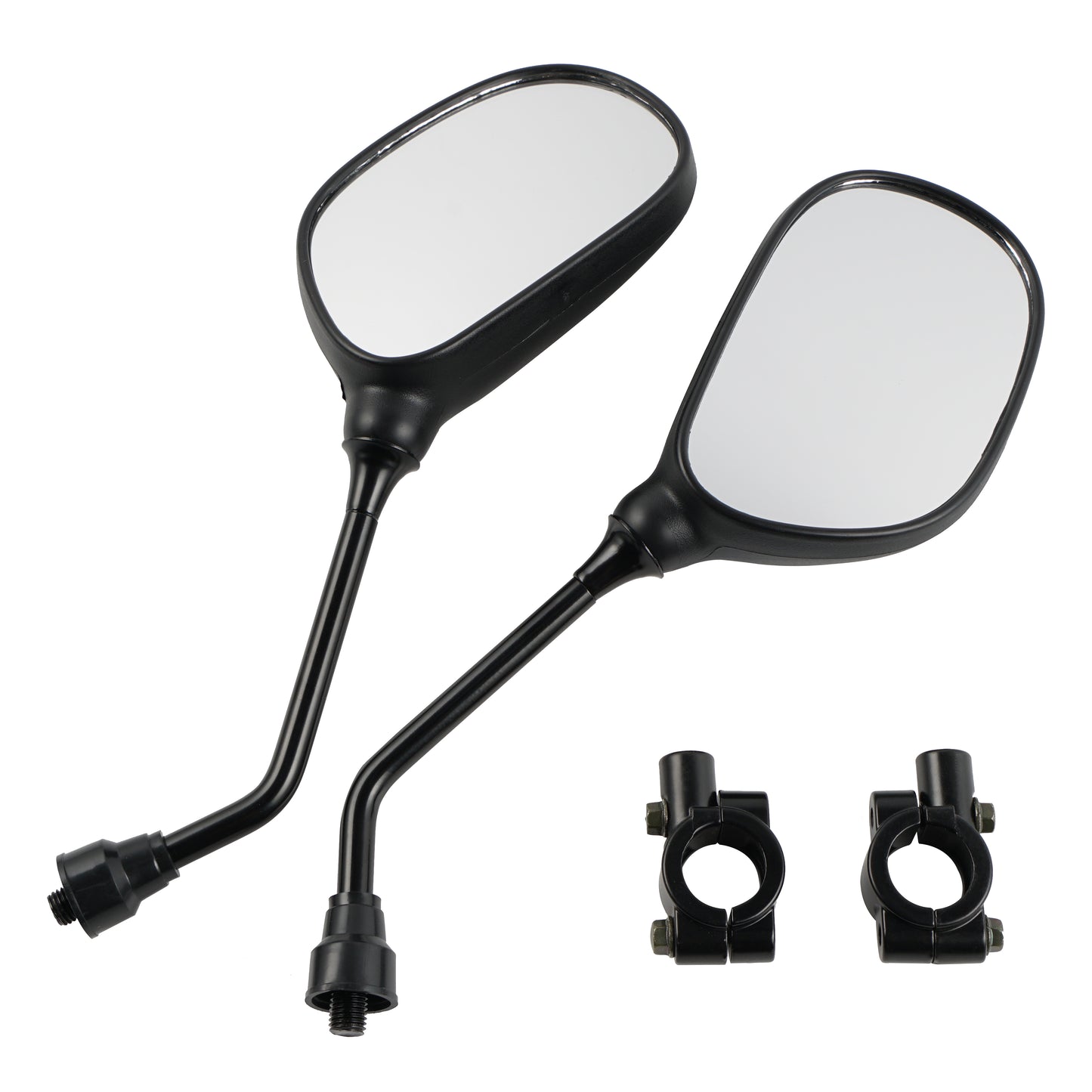 MARVEWAY ATV 7/8" Universal Rear View Side Mirrors For Can Am Outlander Yamaha Polaris Honda