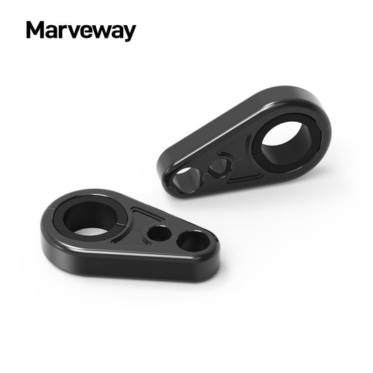 MARVEWAY Pair A-Arm Brake Line Cable Clamps For Yamaha Raptor 700 YFZ450R Blaster 200