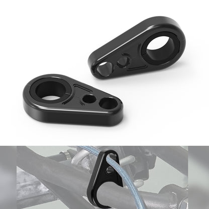 MARVEWAY Pair A-Arm Brake Line Cable Clamps For Yamaha Raptor 700 YFZ450R Blaster 200